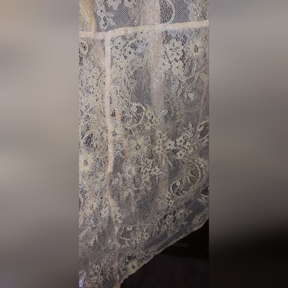 Urban Outfitters Connie Sheer Lace Mini Dress in Orange/Yellow - Picture 6 of 11